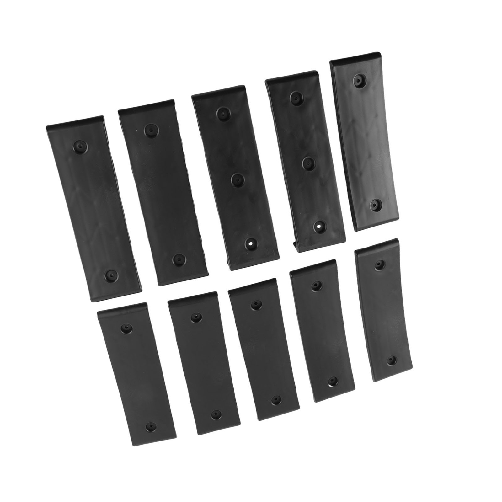 10 Piece Black Boat Trailer Bunk Slides Reduce Friction Easier Launching Fo RHWJ