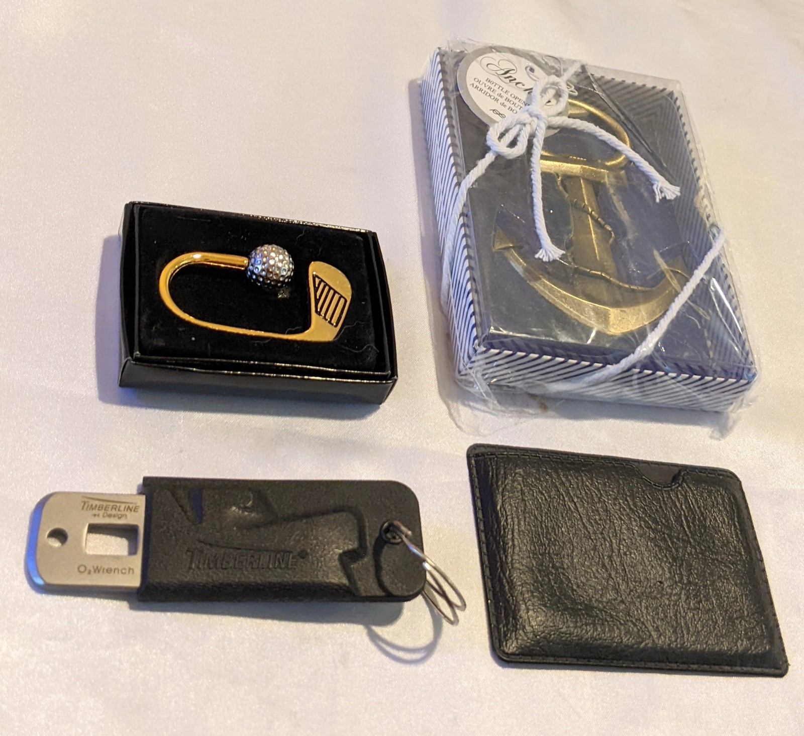 Small Lot Of Fathers Day Gifts – Golf Key Ring, Multi Tools, Bottle Opener
