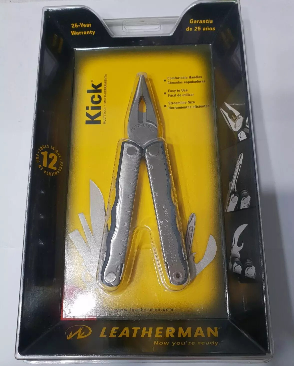 🔥🔥 Leatherman Kick Rare Retired Multi Tool Collectable New In Blister