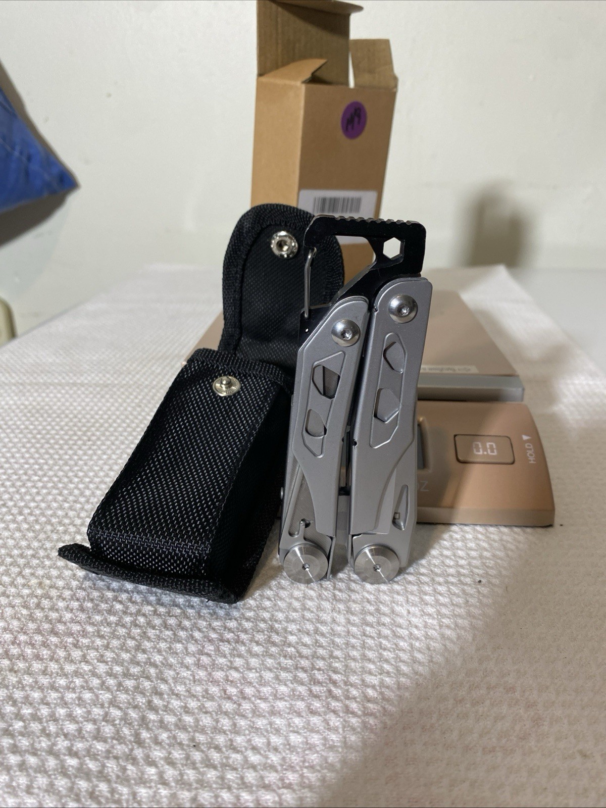 Silver Stainless Steel 13 In 1 Multi-Tool, Plier, Knife, Screwdrivers