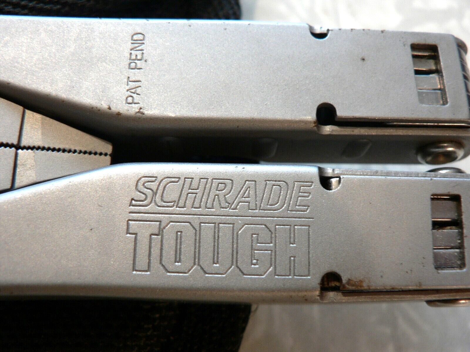 Vintage Schrade Tough Tool MultiTool ST1 Series 1-2 Transition Crossover Example