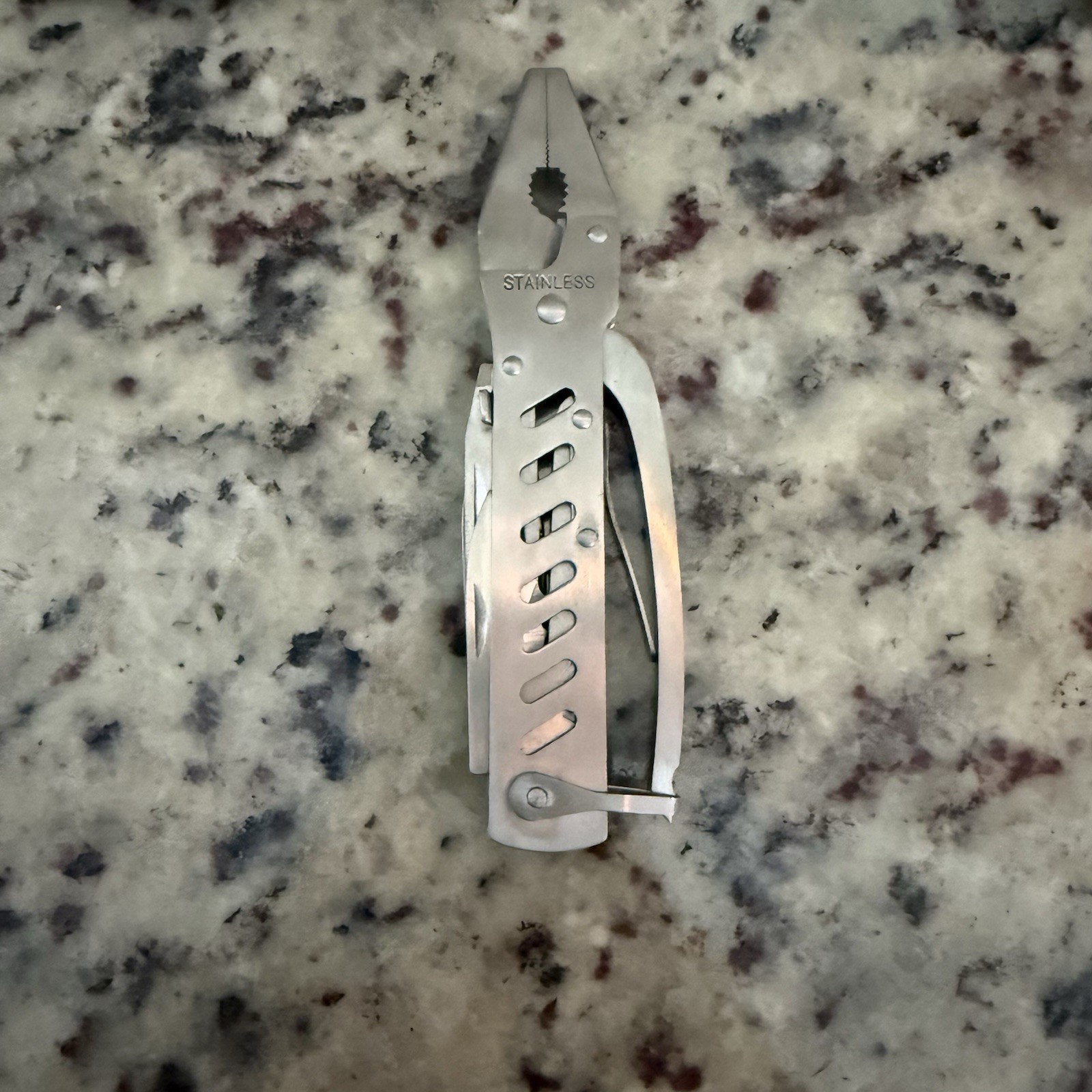 Multi Tool Portable Outdoor Survival Plier Compact Pocket Stainless Steel