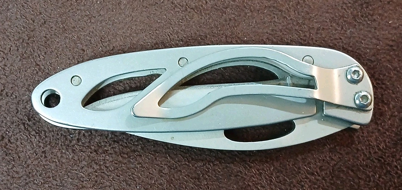 Vtg Small 2″ Appalachian Trail Skeleton Single Blade Folding Knife