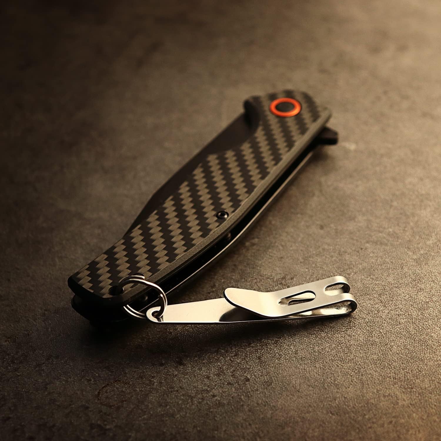 2PCS Deep Carry Pocket Clip Heavy Duty Stainless Steel Multi-Purpose Belt Clip