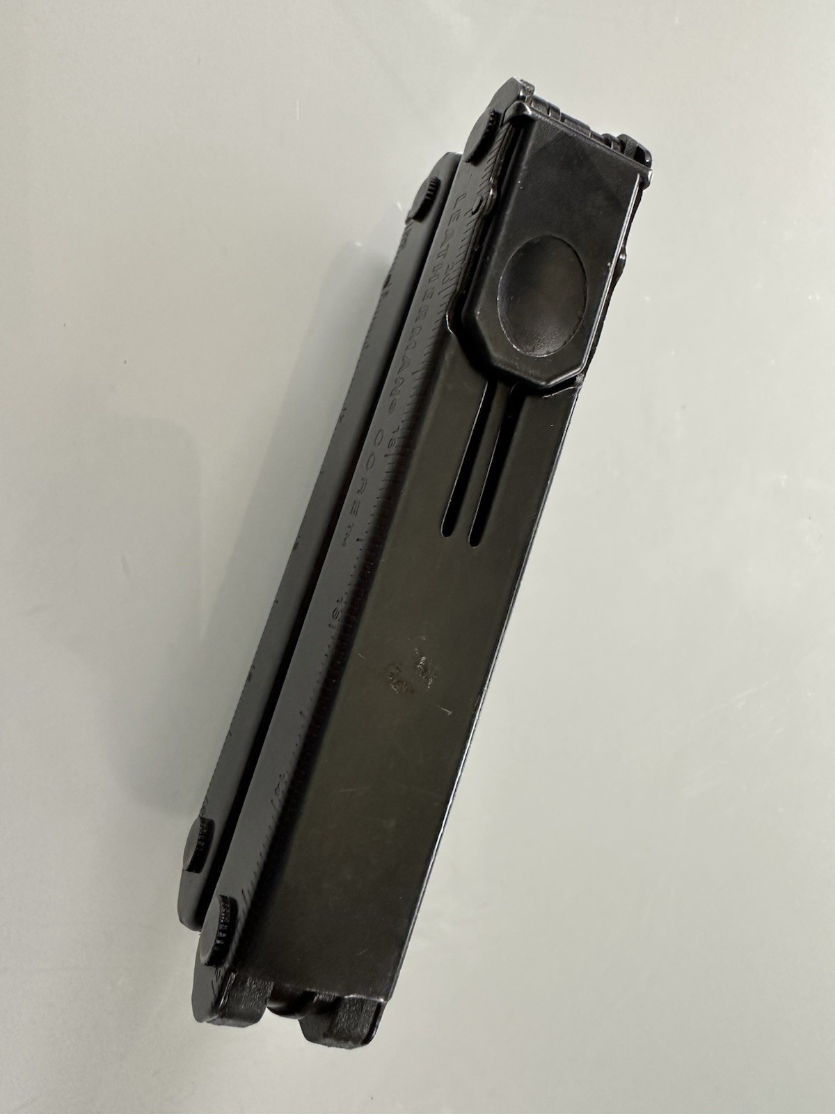Discontinued Leatherman Black Core Multitool Rare Collectable Great Shape