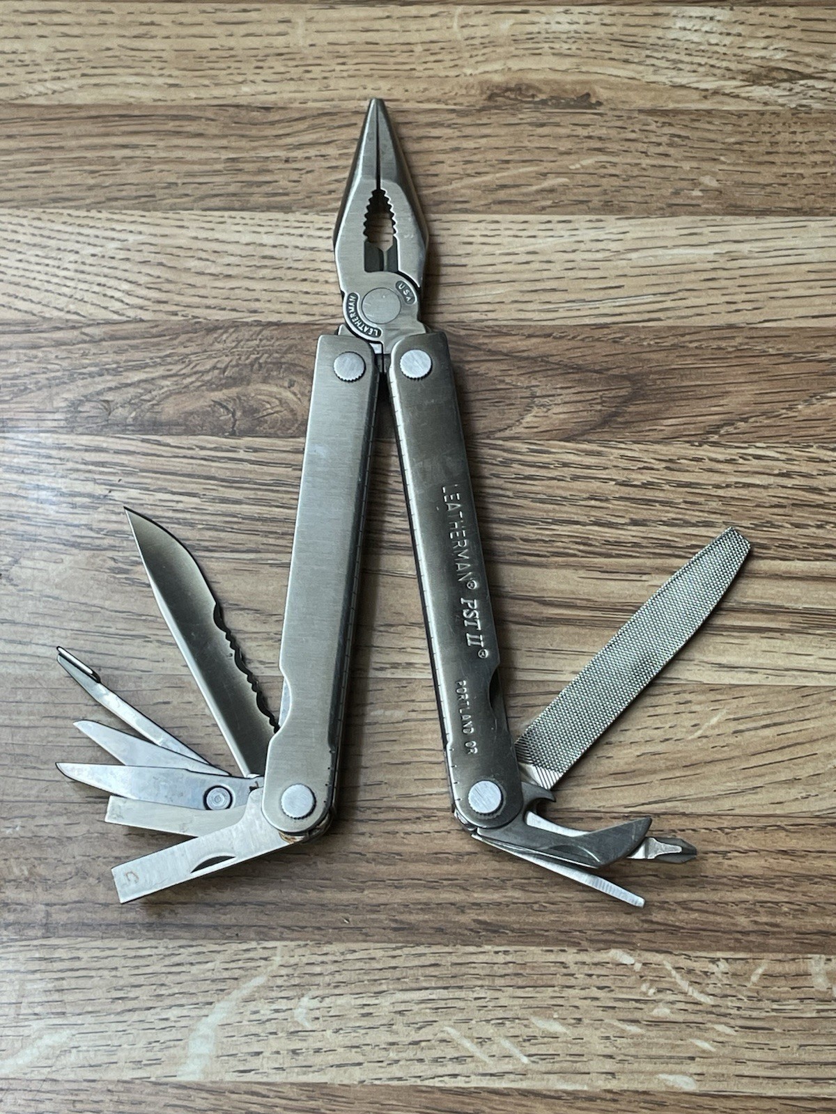 Vintage Leatherman MultiTool 1993 Box & Papers Leather Sheath