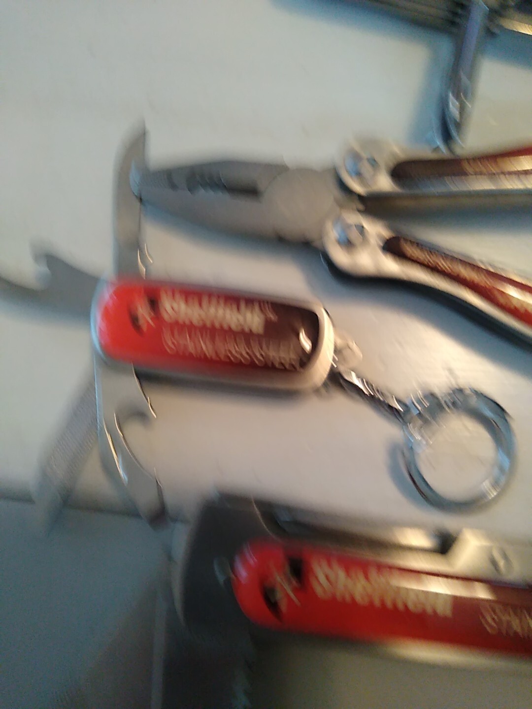 Sheffield 5Pc Pocket Knife Tool Kit: Multi-Function Pocket Knives