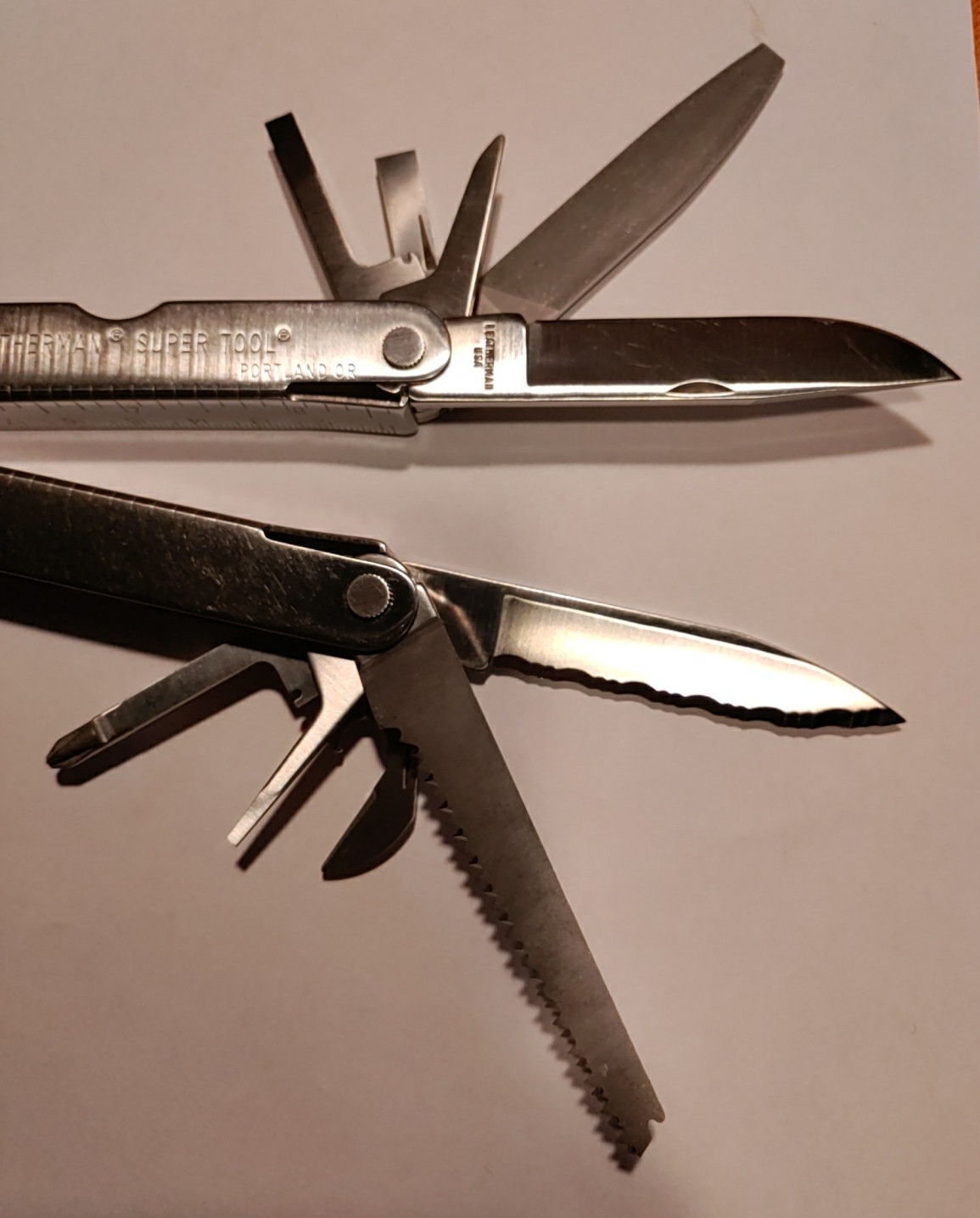 Leatherman Super Multi-Tool 11/96,Stainless,Lightly Used,VGC,Vintage,Fast Ship!!