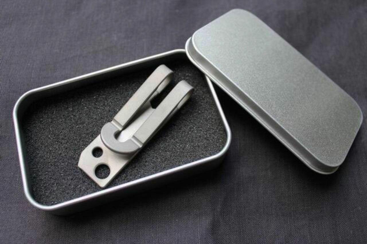 MG Titanium TC4 Money Clip Multi EDC Tool Card Holder Keychain Screwdriver Ruler