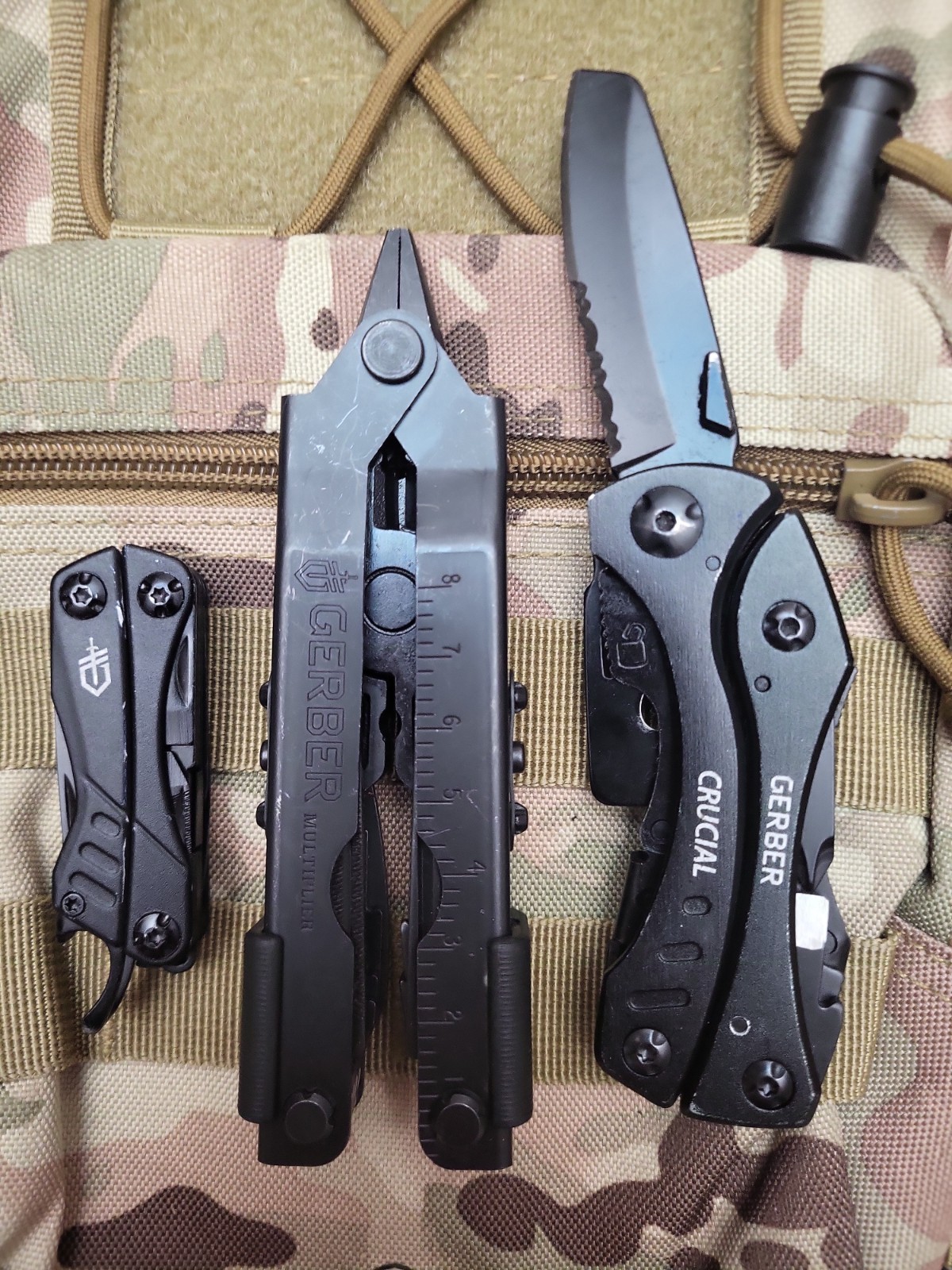 Gerber Multi-Tool Lot Crucial Multiplier & Dime Knife Lot