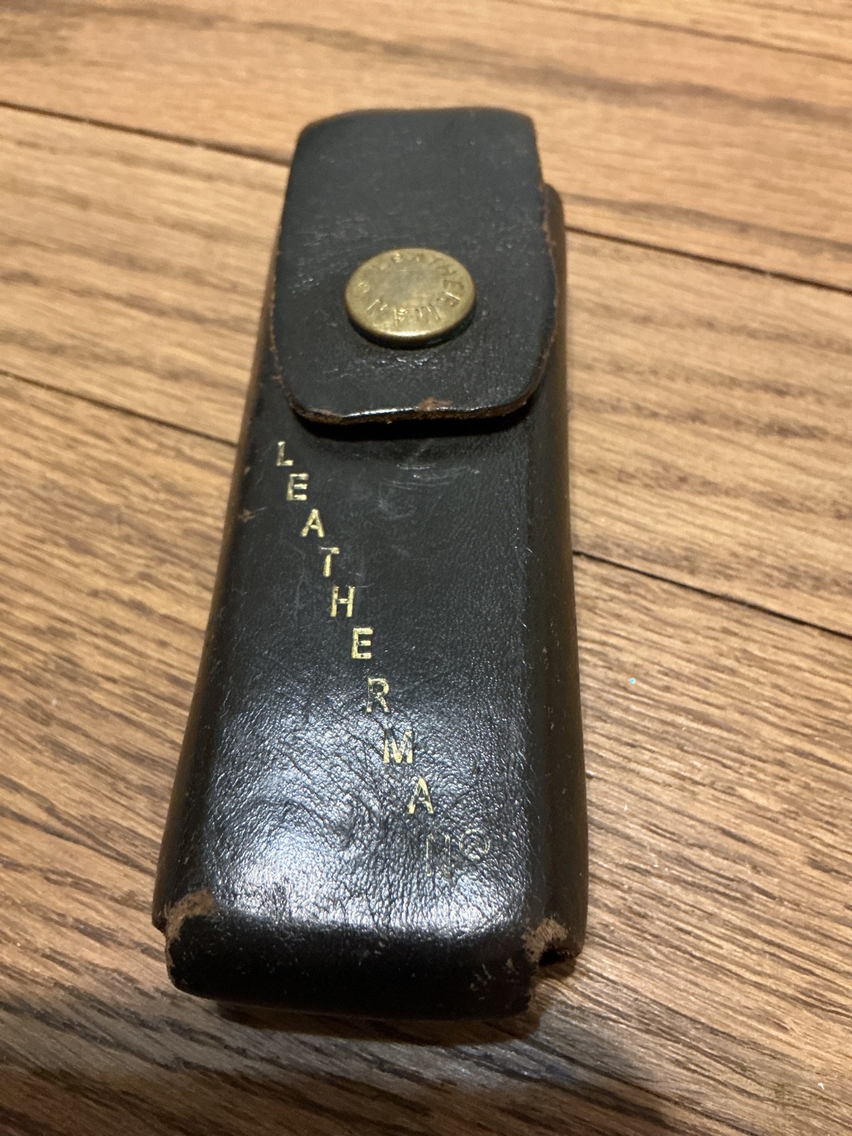 Leatherman Super Tool black oxide with leather sheath, USA made, original