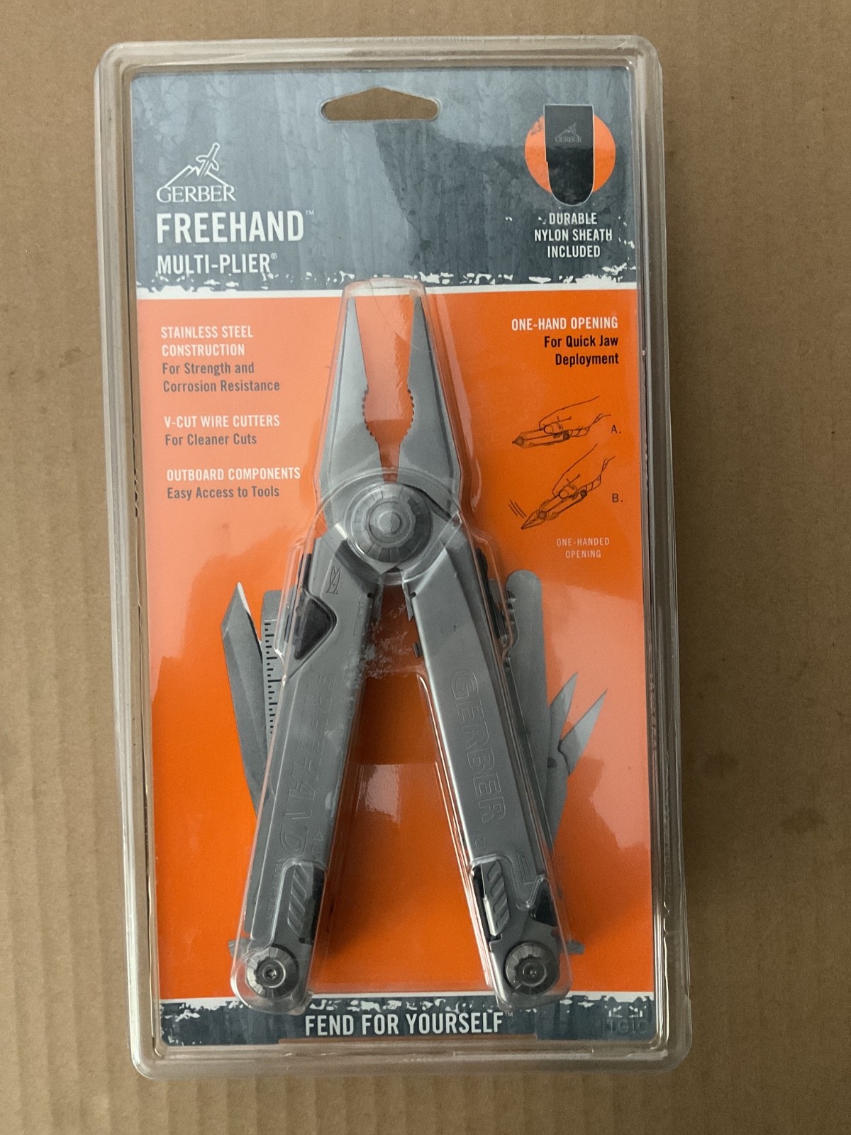 Gerber FreeHand Multi-Plier (New) Mfr. Model 22-41517