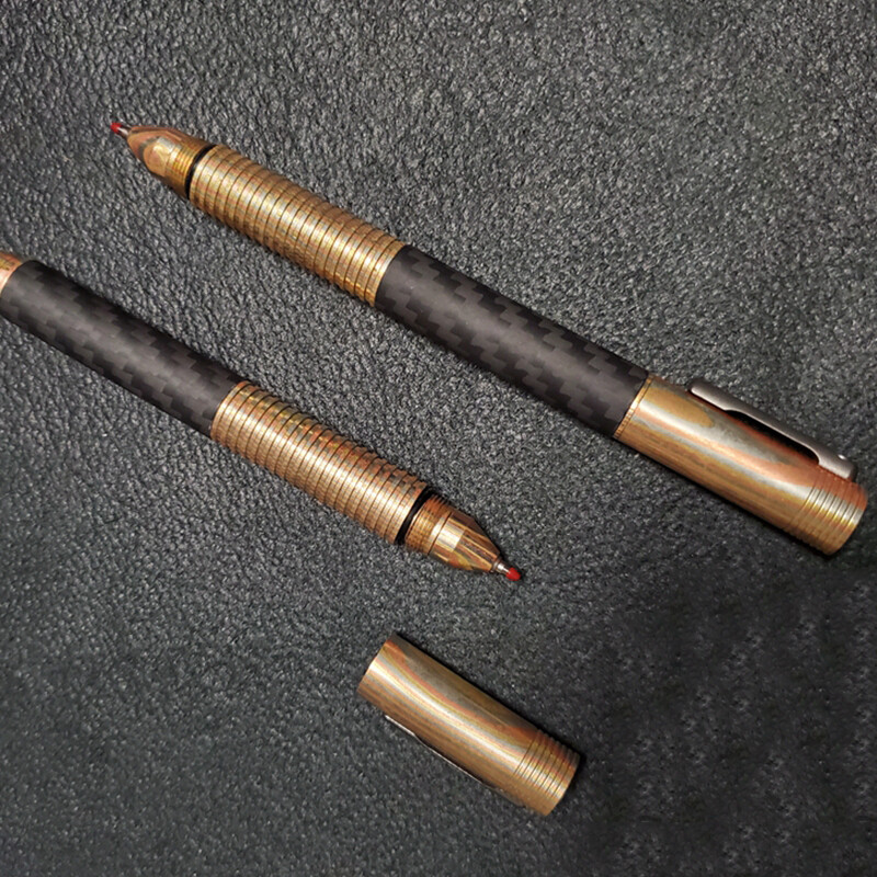 Titanium Alloy Damascus Pen Writing Pen EDC Pen Multi-functional Tools Pen Gifts