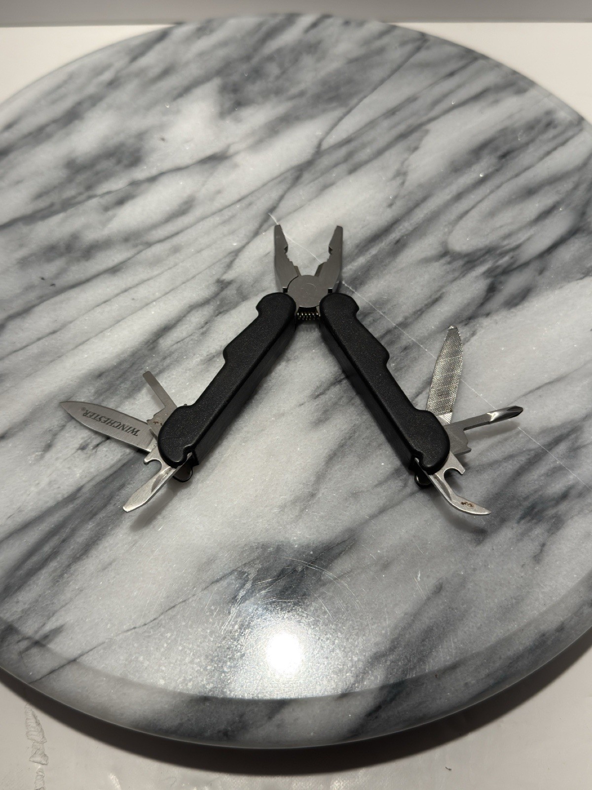 Winchester Mini 3” Multi-Tool Knife 8-in-1 Pocket Utility for Camp and Fishing