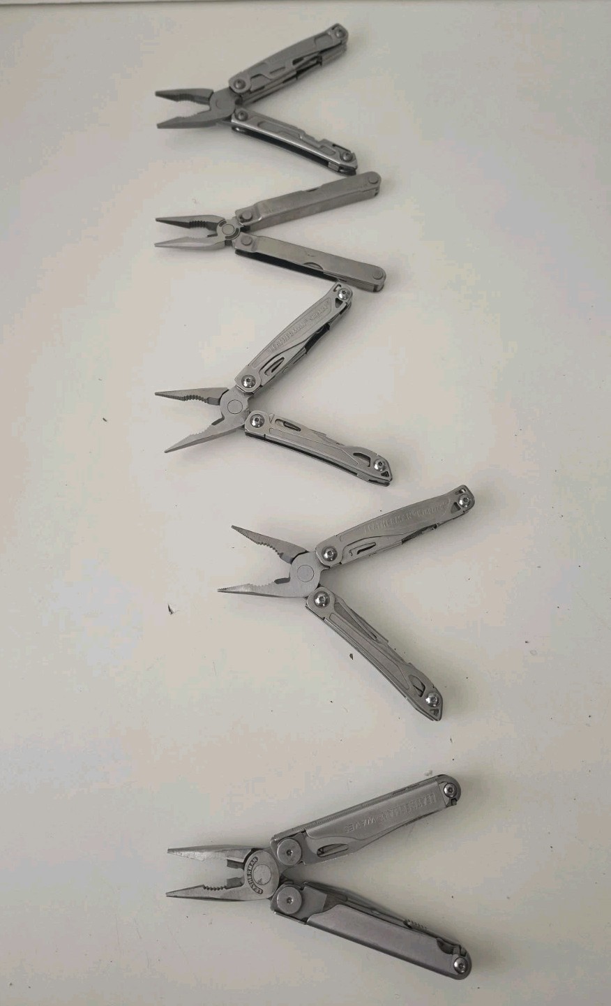 Lot Of 5 Leatherman-Wingman/Wave/Tool/Sidekick/Rev