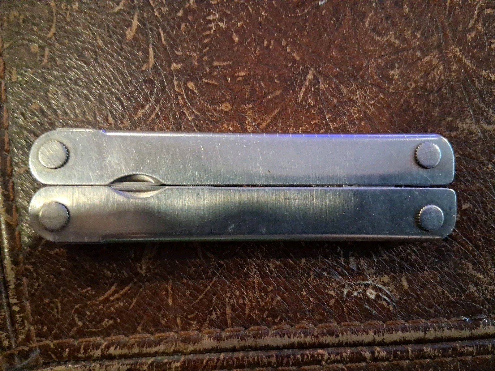 ORIGINAL LEATHERMAN TOOL ” POCKET SURVIVAL TOOL” PORTLAND OR. US PATENT 4238862