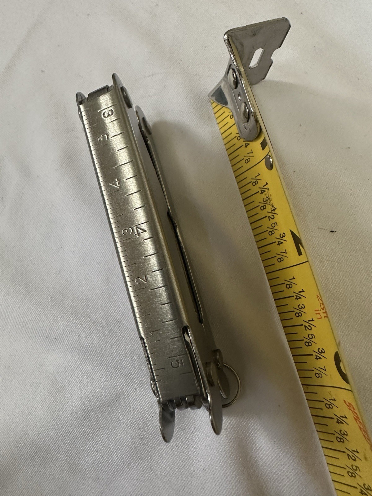 Multi-Tool 10 In 1 Folding Pliers Pocket Utility Knife w/ Sheath Branded “USAA”