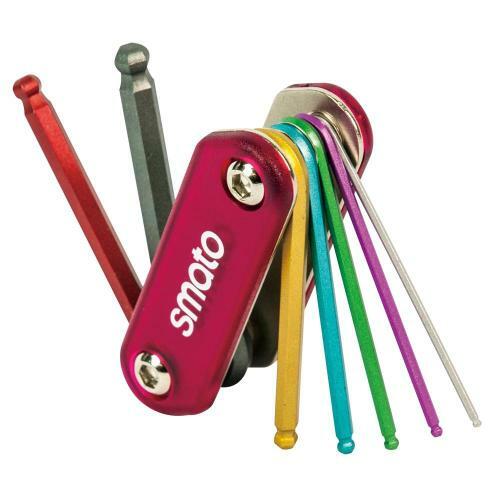 7PCS Ball End Hex Folding Multi Outdoor Pocket Tool Set Repair SFBS-7(1.5~6mm)