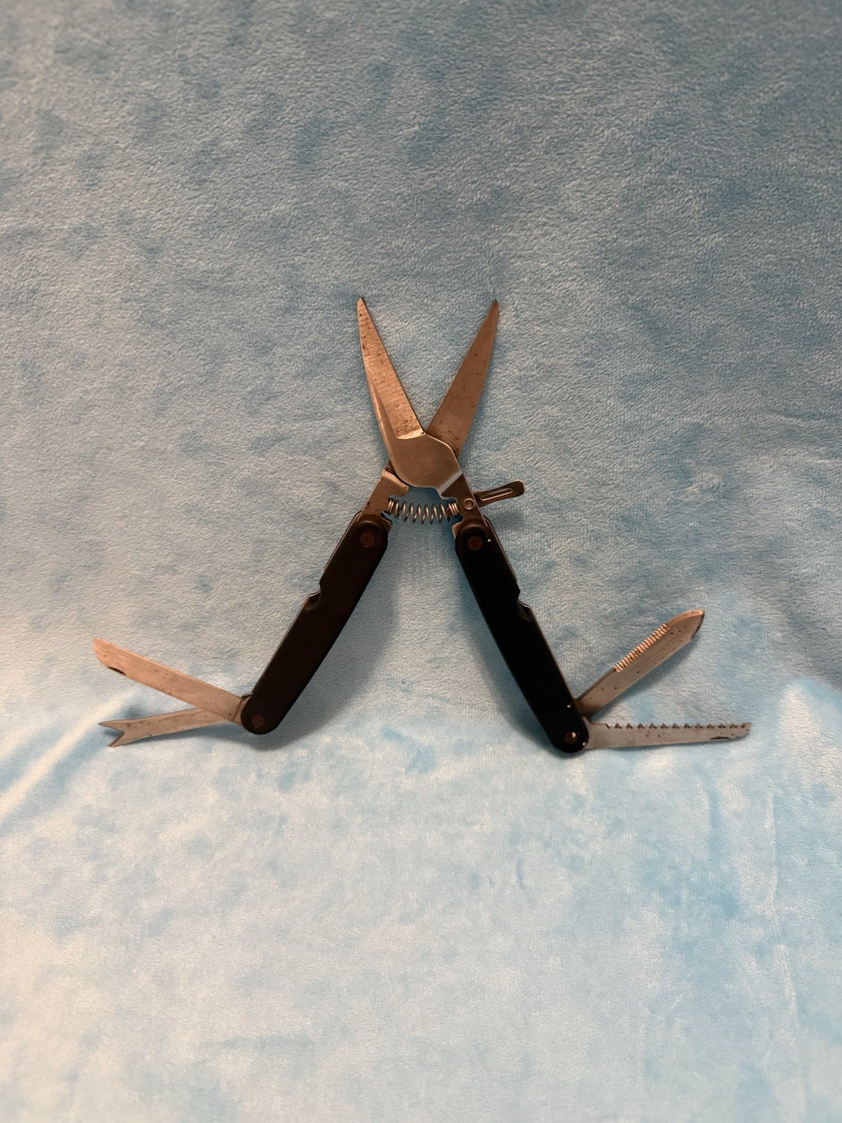 STANLEY 74-438 Folding Pocket Knife Shears Multi Tool Stainless Handyman