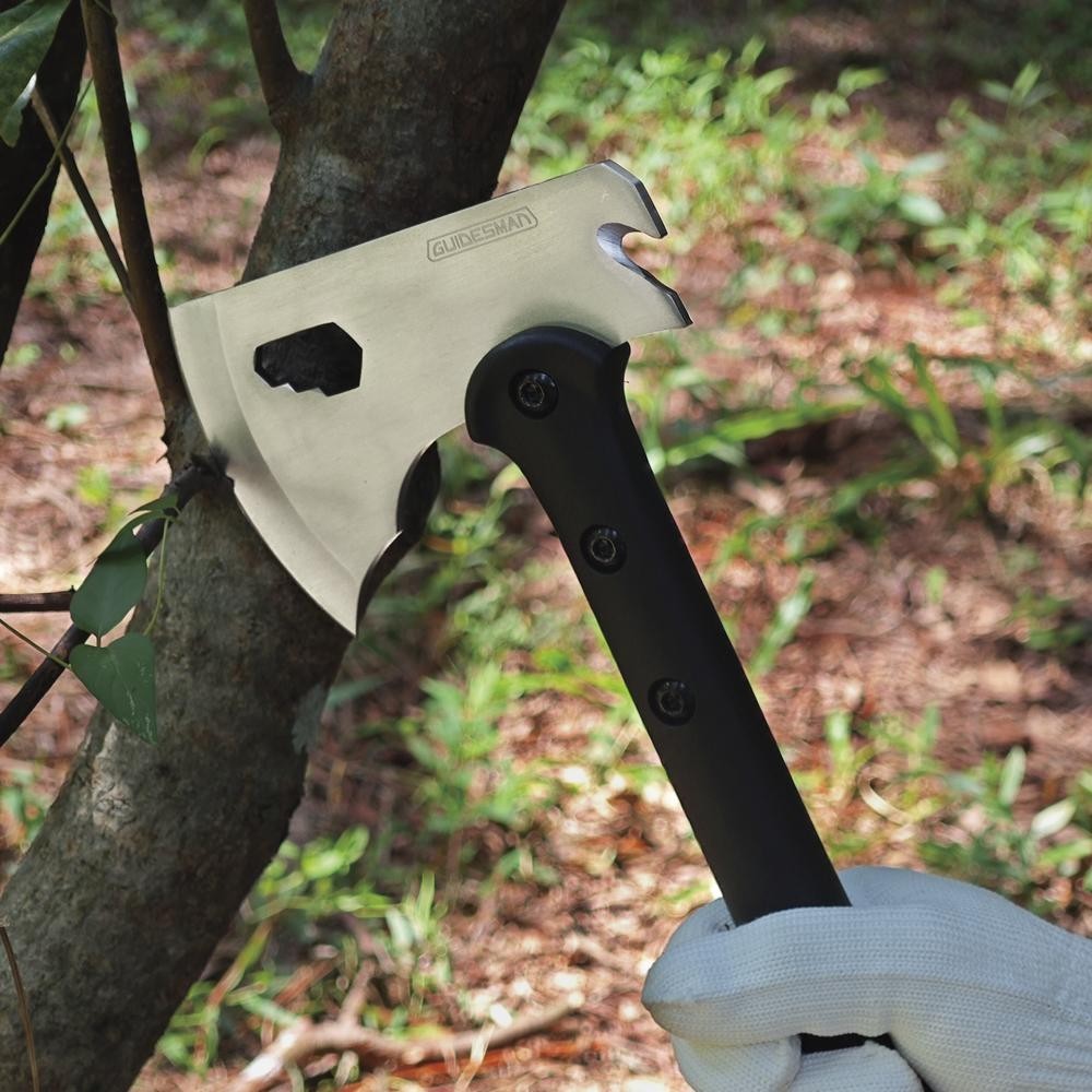 4 PIECE SURVIVAL TOOL SET – SURVIVAL, CAMPING, HUNTING. AX, KNIFE, SHOVEL, SAW