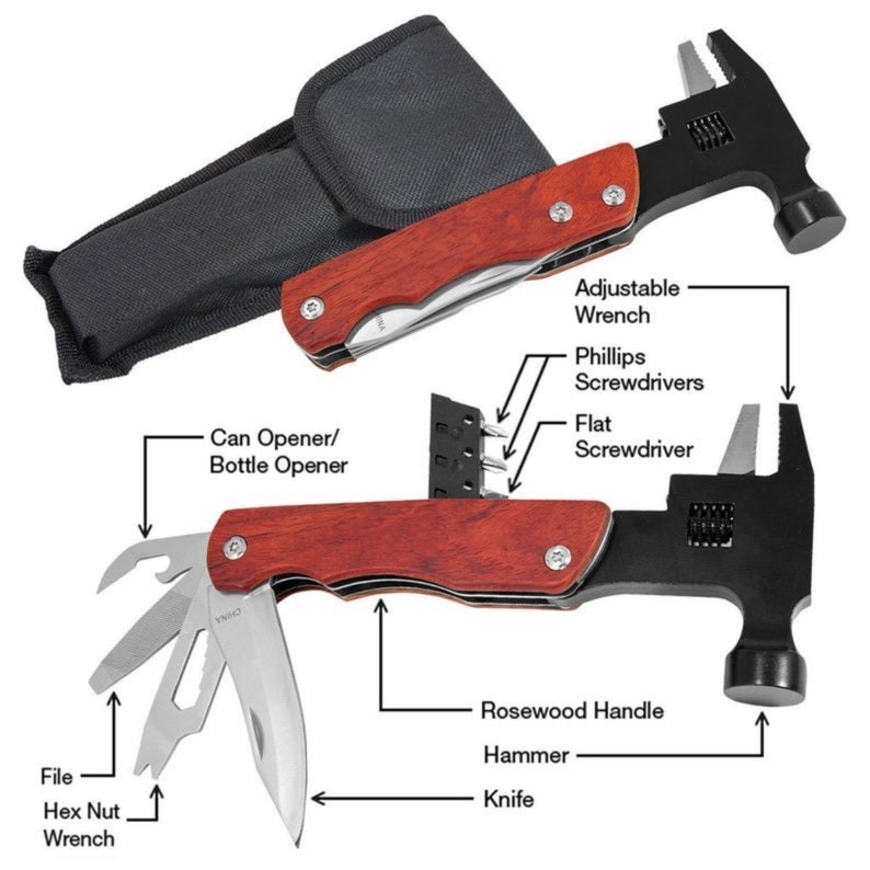 Personalized Wrench multi tool, Groomsmen Gifts, Husband Gift