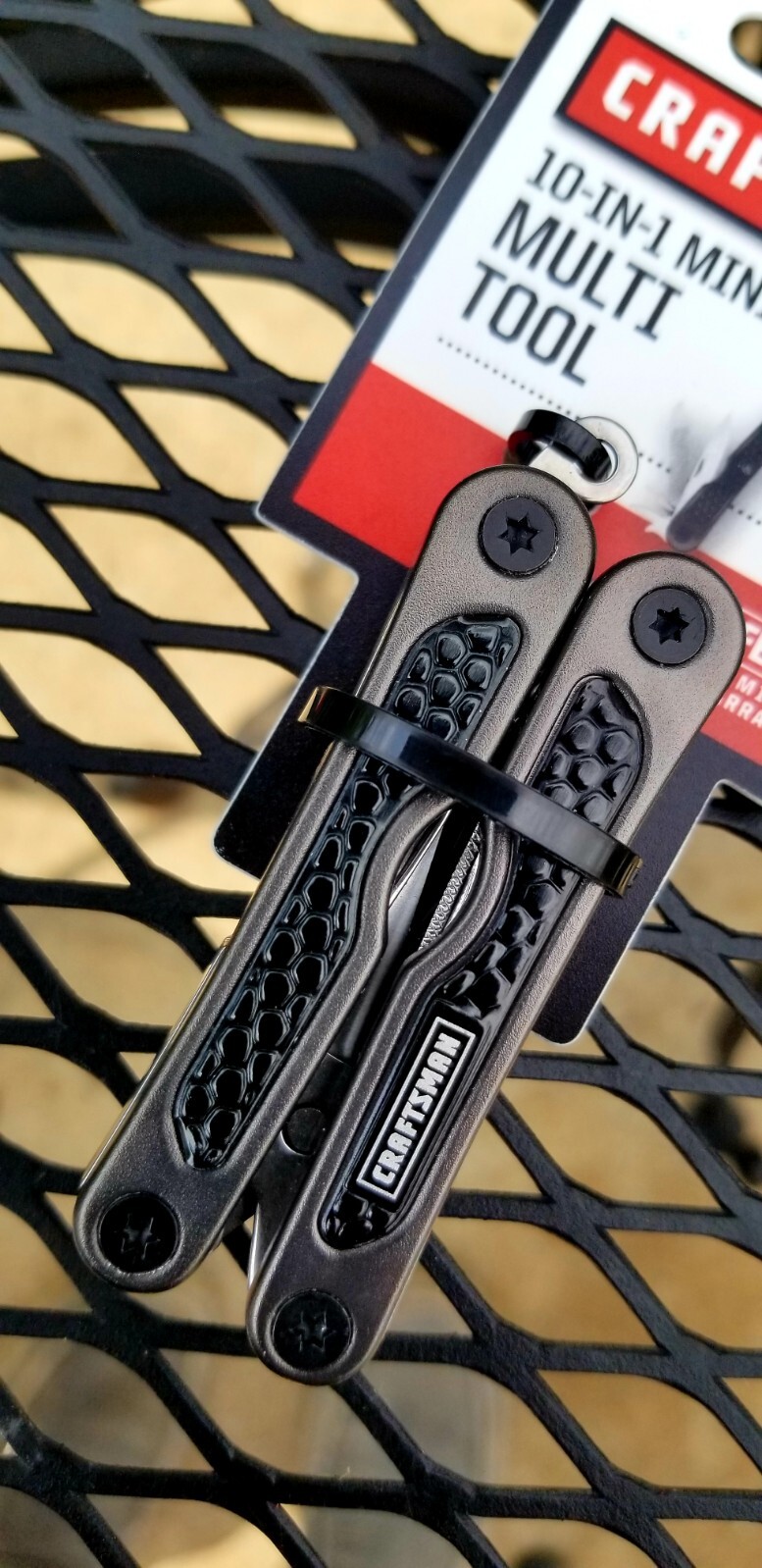 NEW! Craftsman 10-IN-1 Mini Multi Tool Black Handle & Key Ring #9 3884 ShipsFREE