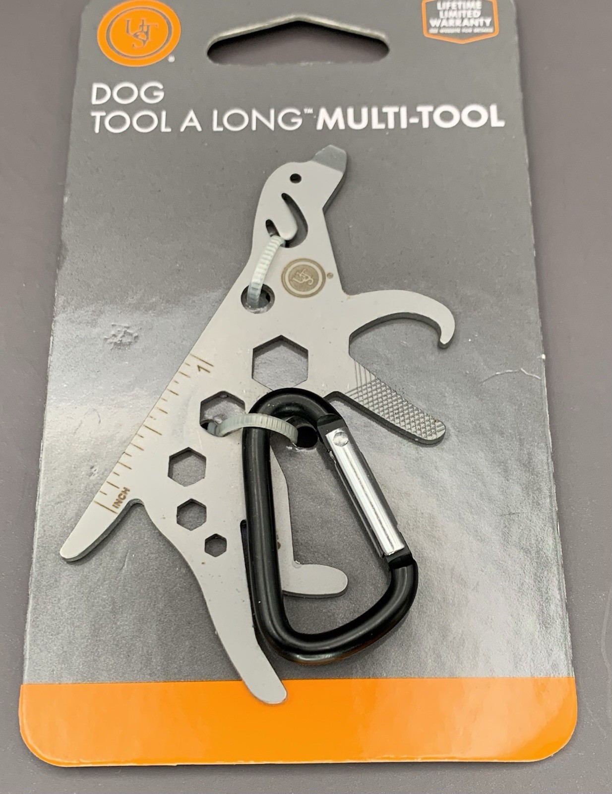 Dog Tool A Long Multi Tool Stainless Steel Pocket Sized