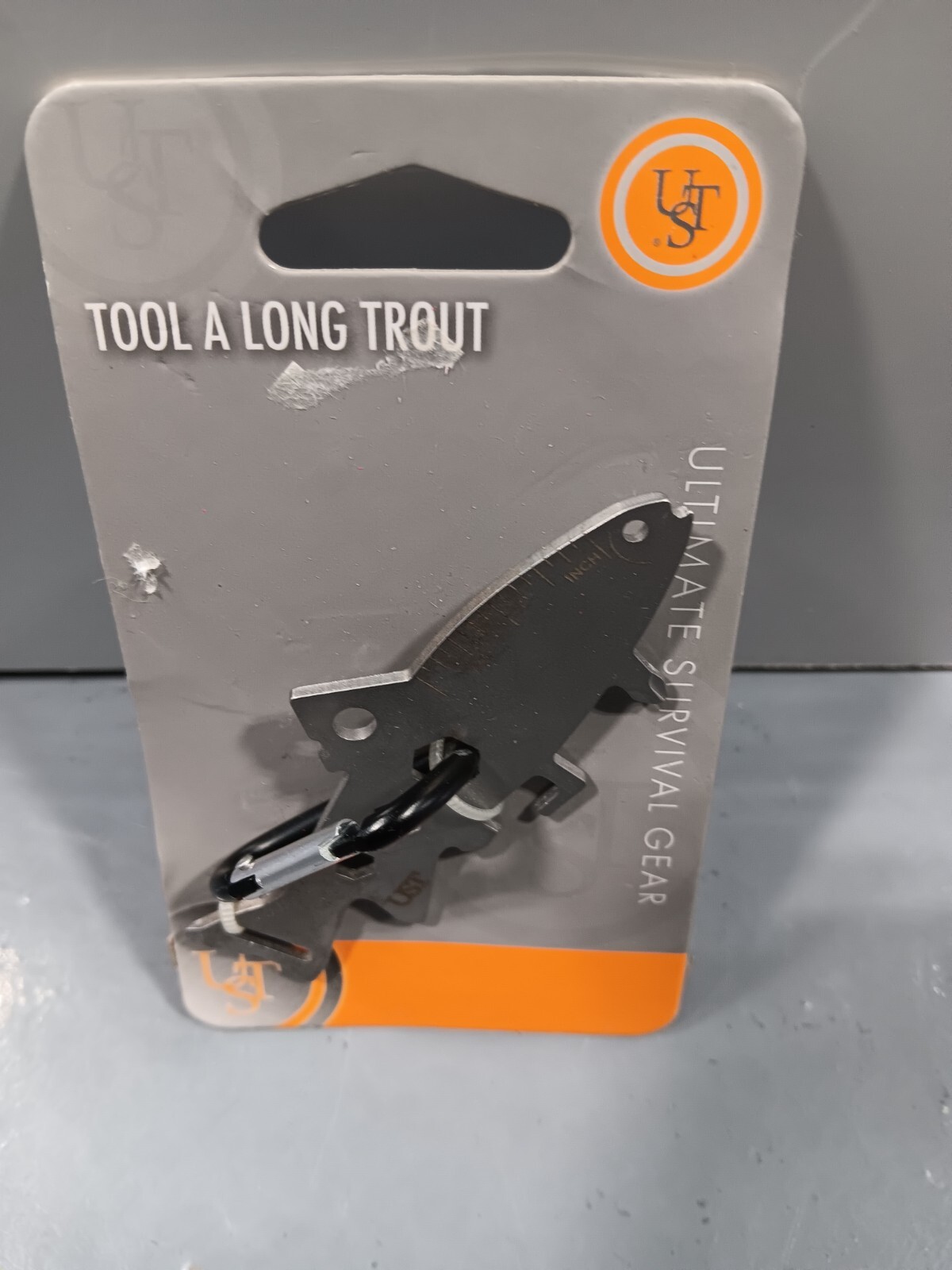 UST Tool a Long Multi Tool Pocket Keychain Bug Out Bag Survival Gear/Trout