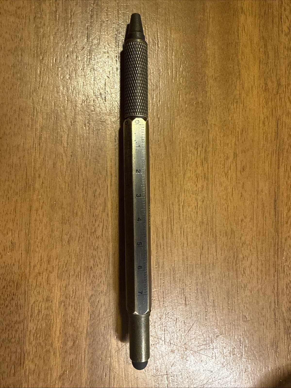 Gentlemen’s Hardware Tooling Pen Multi-Purpose Tool Brass Pen Screwdriver