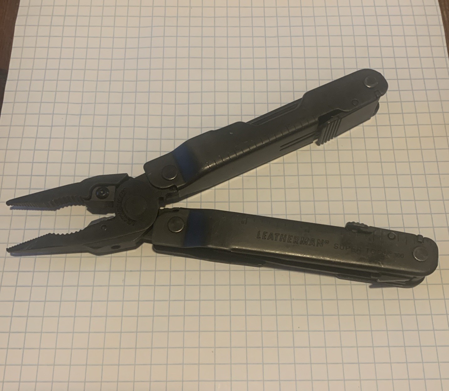 Leatherman Super Tool 300M Multi Tool Black Oxide VGUC