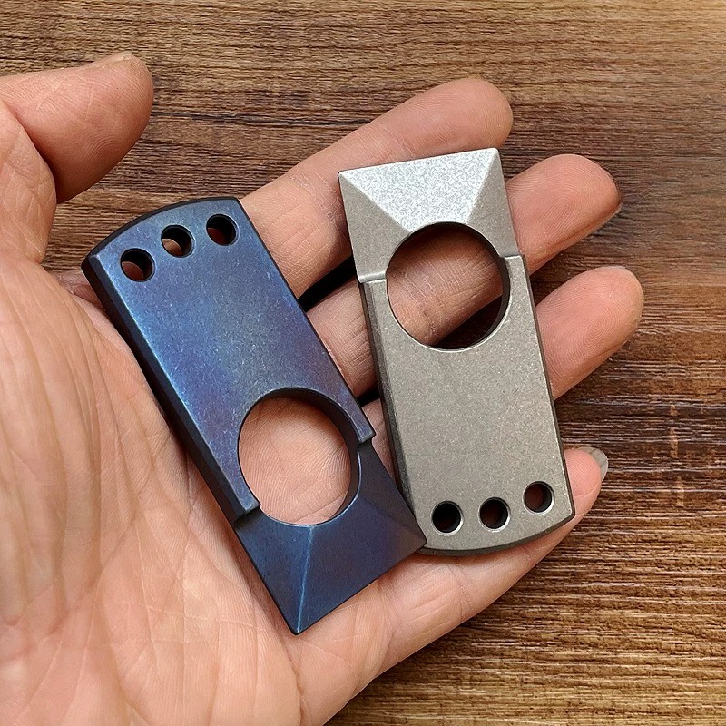 TC4 Titanium EDC Multi Tool Card with Pry Bar and Window Breaker