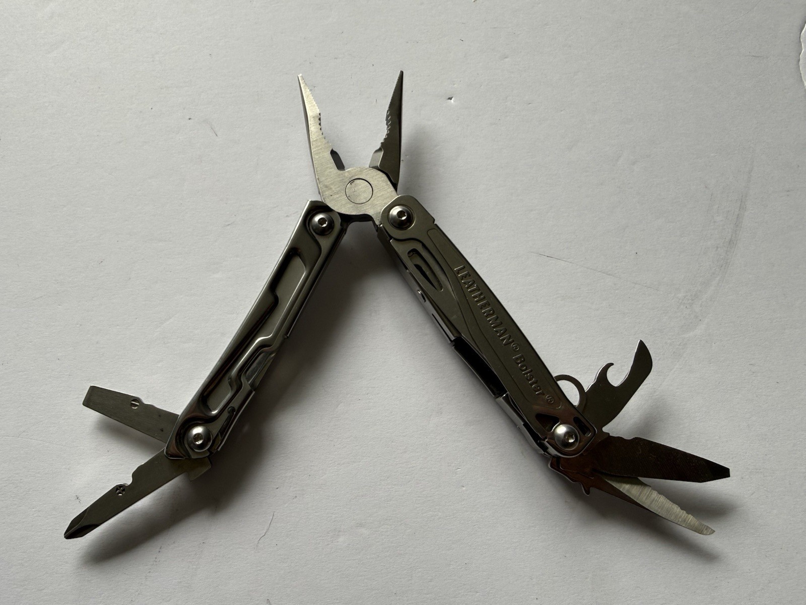 Leatherman Bolster Multi-Tool 12 Function Pliers Knife FAST SHIPPING