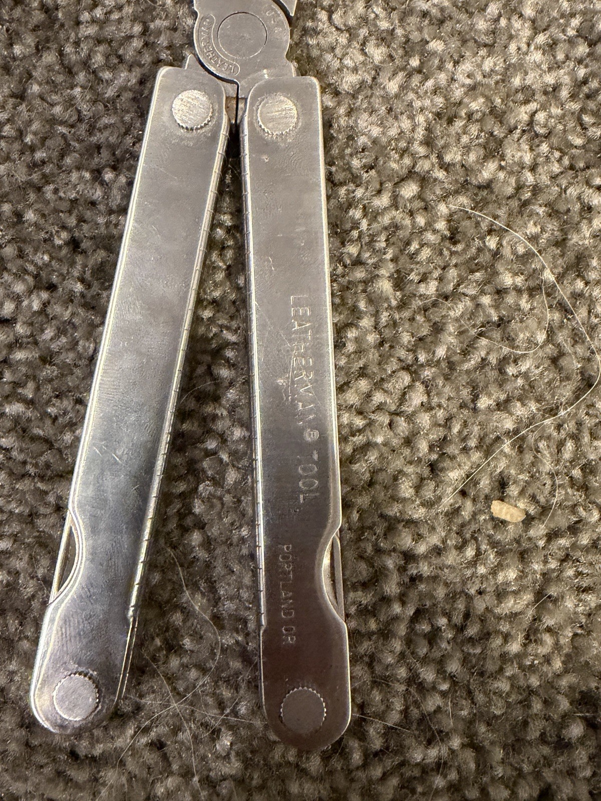 Cabelas Letherman Multi Tool Silver Made In USA Good Condition