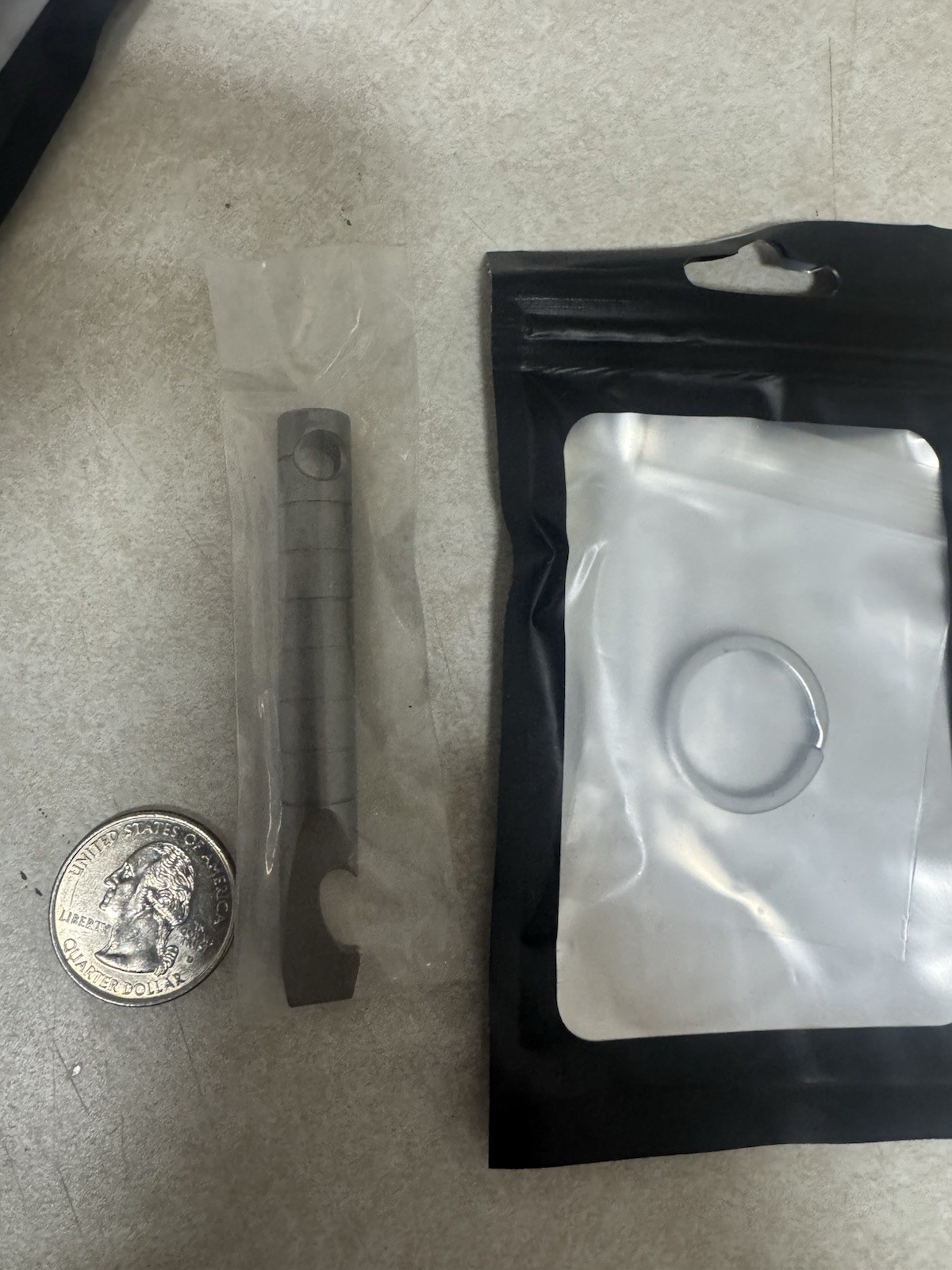 Titanium EDC Pry Bar, Keychain Prybar Multitool With Beer Bottle Opener, 6 in…