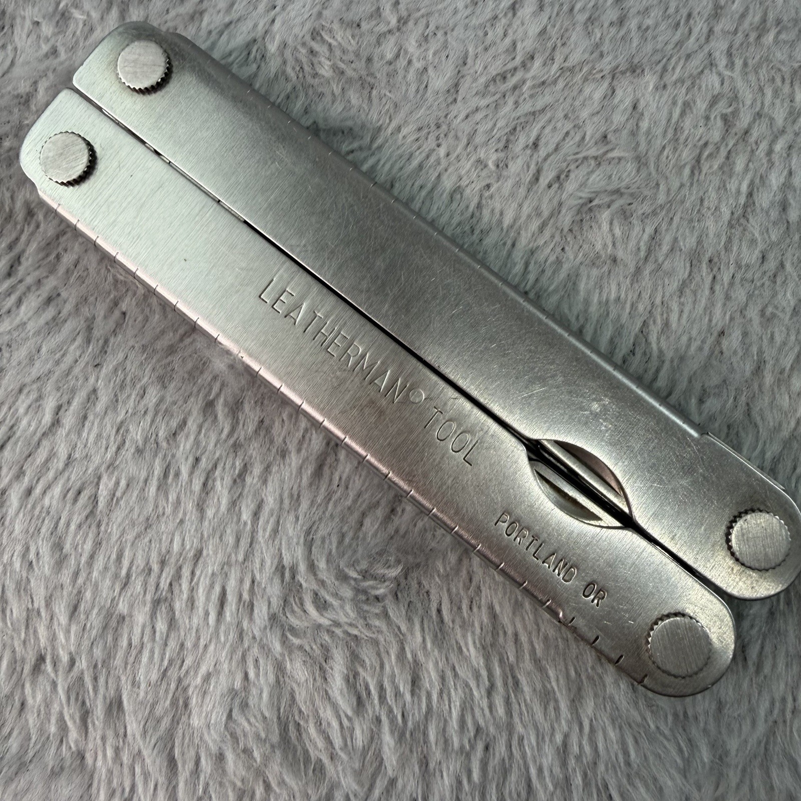 Vtg Leatherman Multi Tool 1998 0898 Stainless Steel Portland OR B487