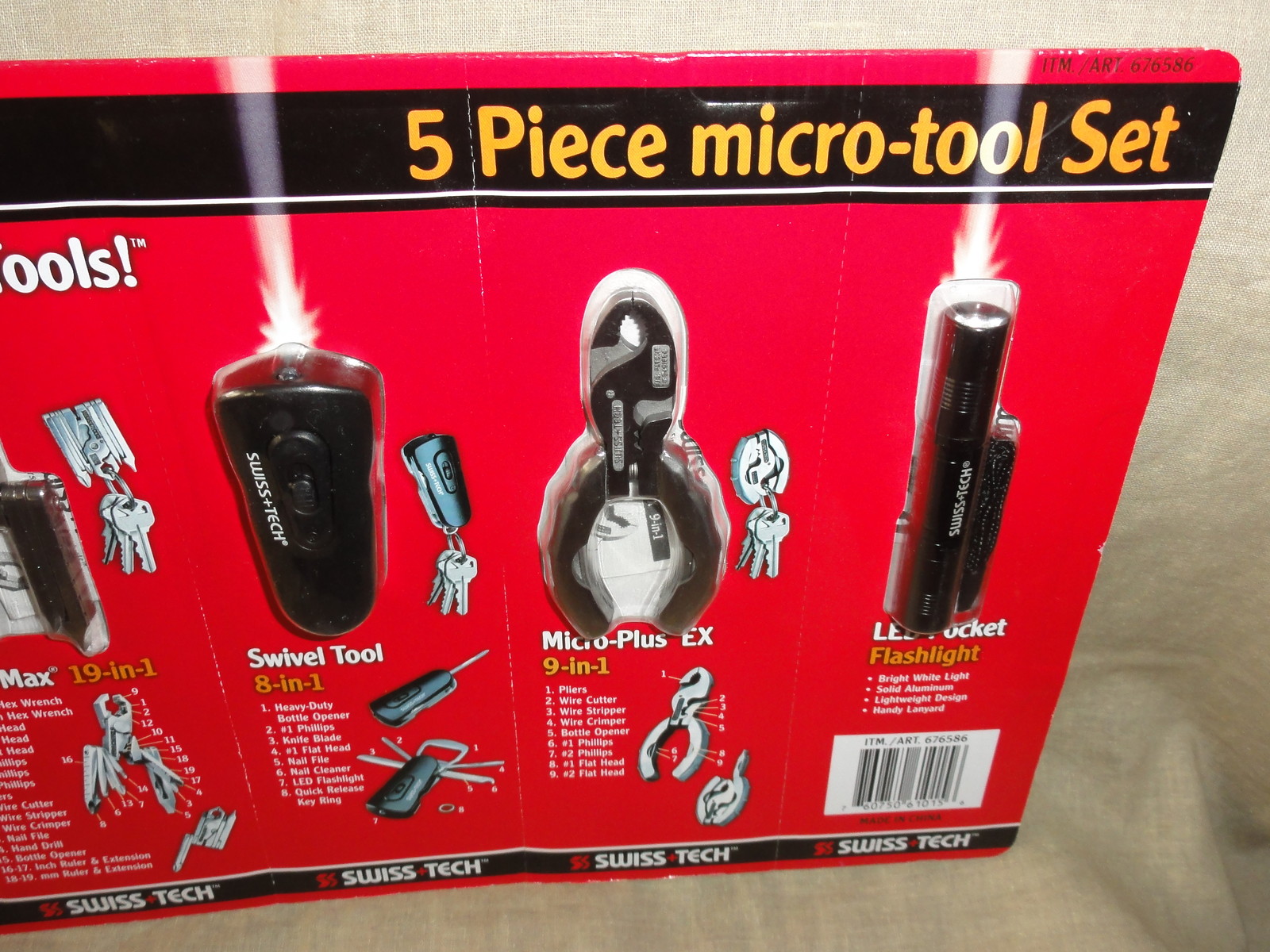 Precision Tools – Micro-tool Set, 5 Piece by Swiss+Tech