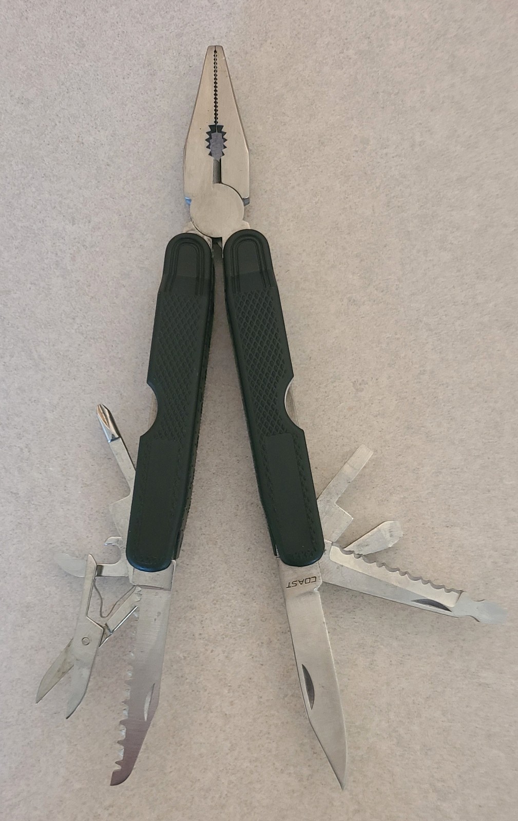 Vintage Coast Cutlery Pocket Pliers Multi-tool With Case