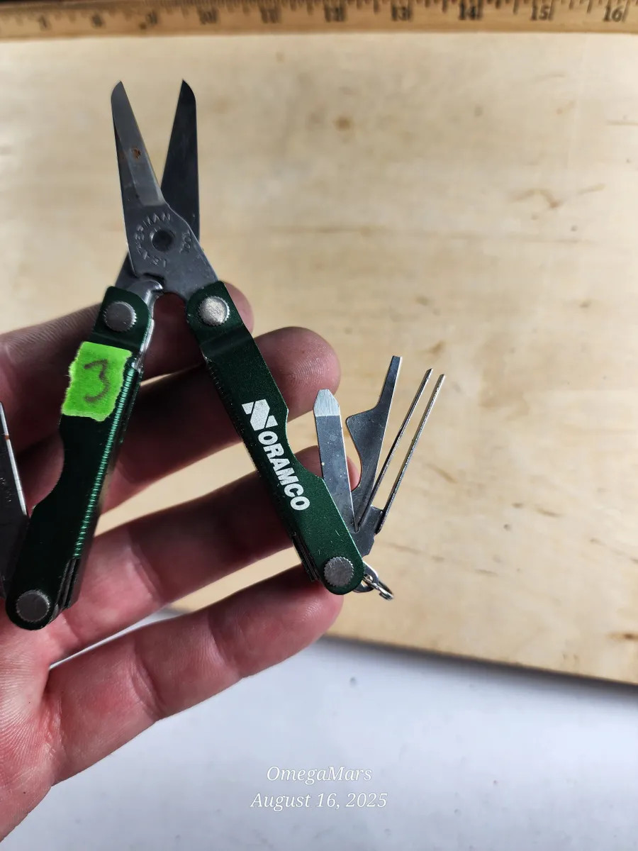 Leatherman Micra Green #3 Light usage