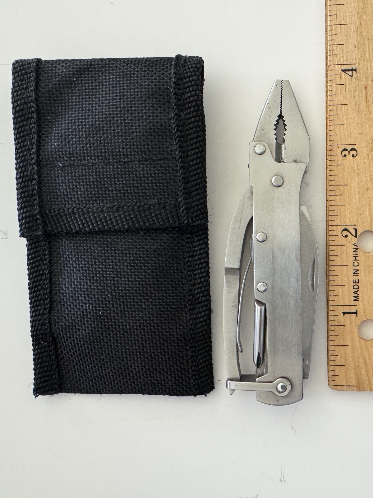 Multi Tool Pliers Stainless Pocket Size 4″