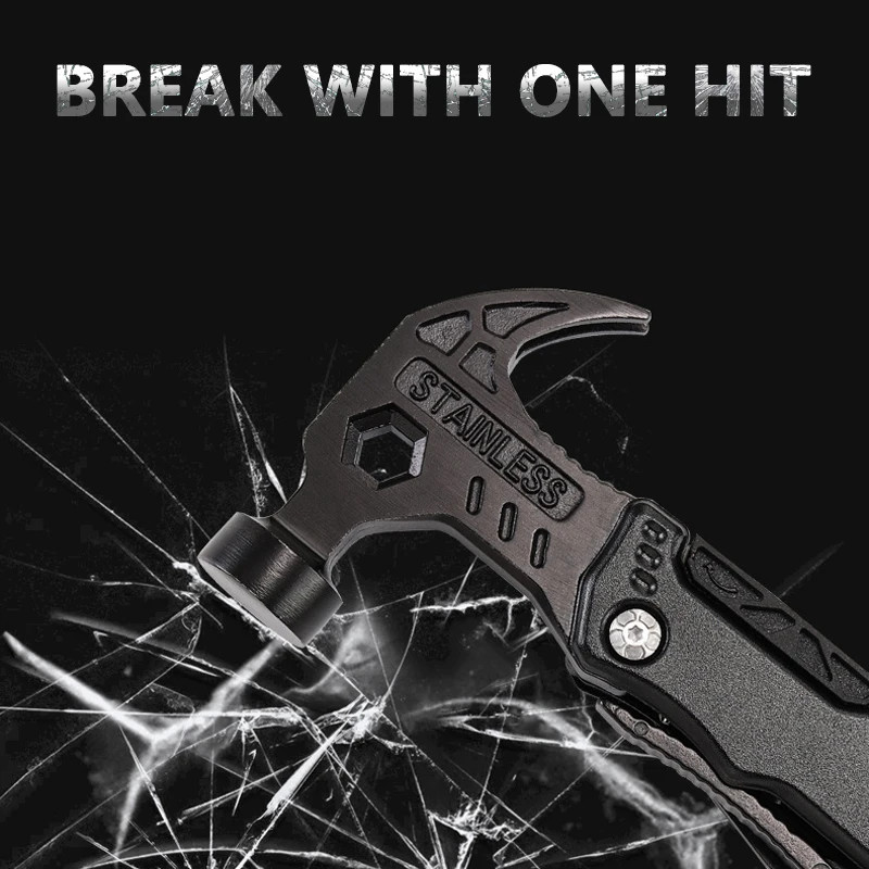 Multifunctional Pliers Multitool Claw Hammer Stainless Steel Tool With Nylon