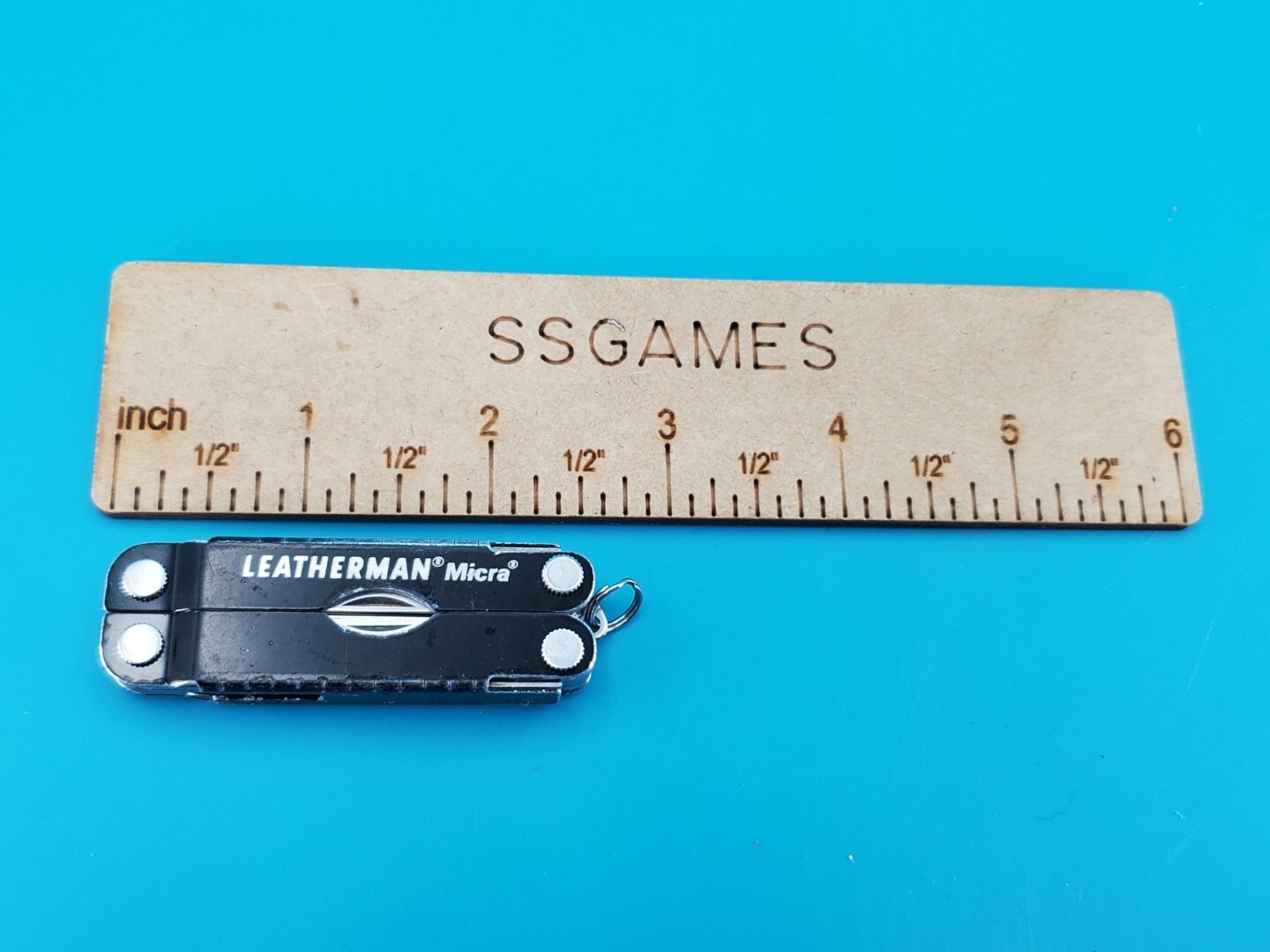 Leatherman Micra Multi-Tool, Knife, Scissors, Key Ring, Black!