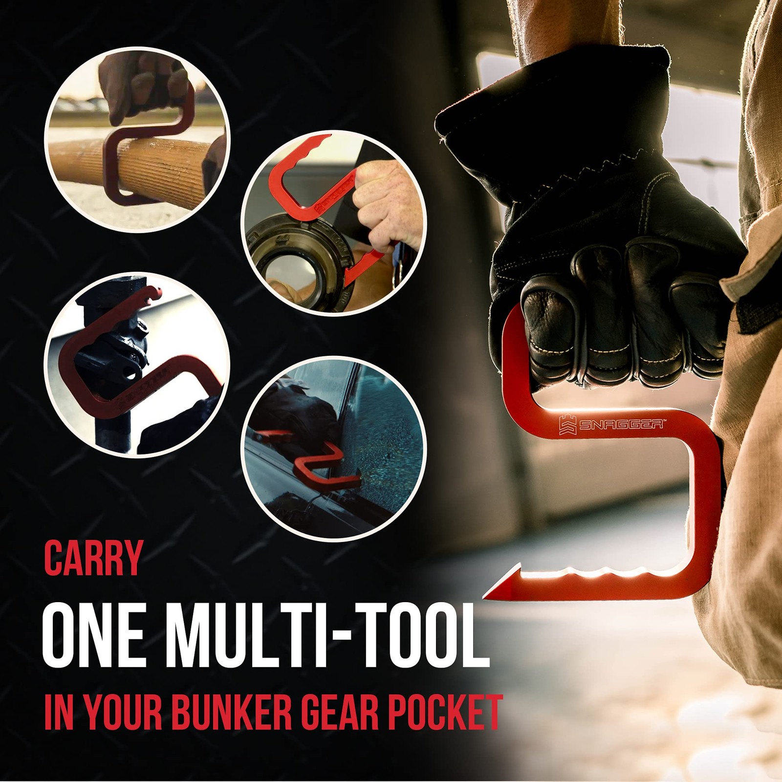 Motis – Snagger Tool for Firefighting, a Powerful Multi Tool Firefighter Gear,