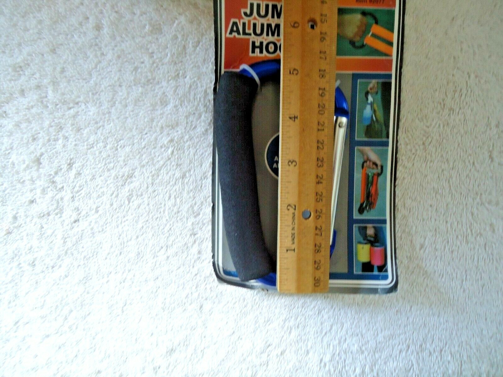 ” NOC ” Heavy Duty Anodized Aluminum Jumbo Multi Use Hook ” GREAT MULTI USE ITEM