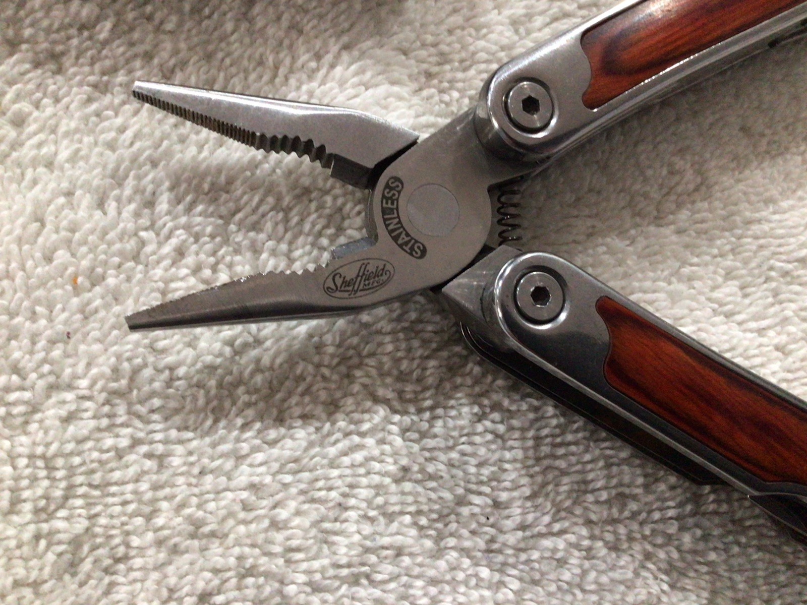 Sheffield Combination Razor Knife & Multi- Tool Stainless