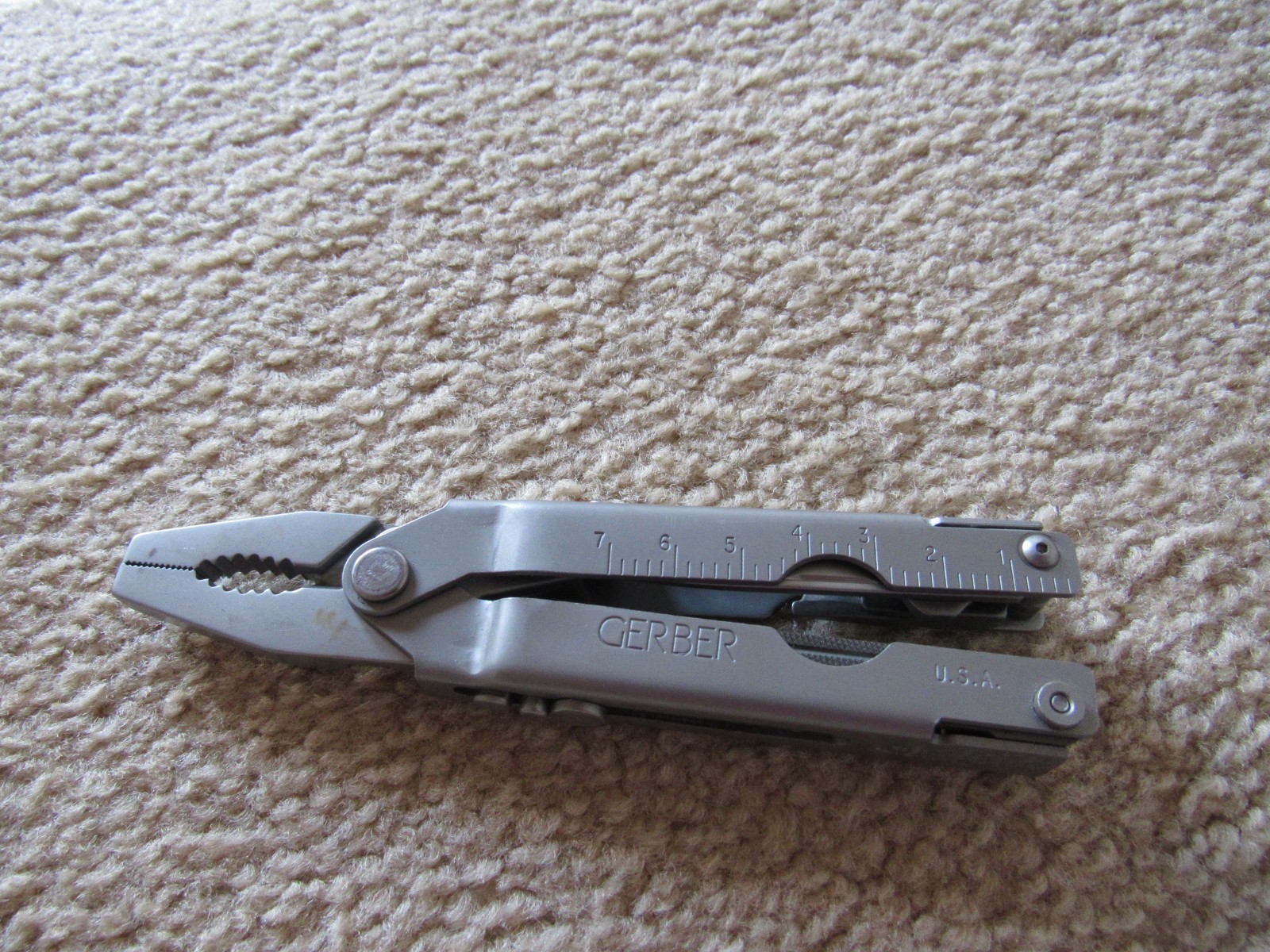 Gerber Multi-Plier Bluntnose – Matte Silver – No Locks – Pat. Pend. – Vtg. 90s