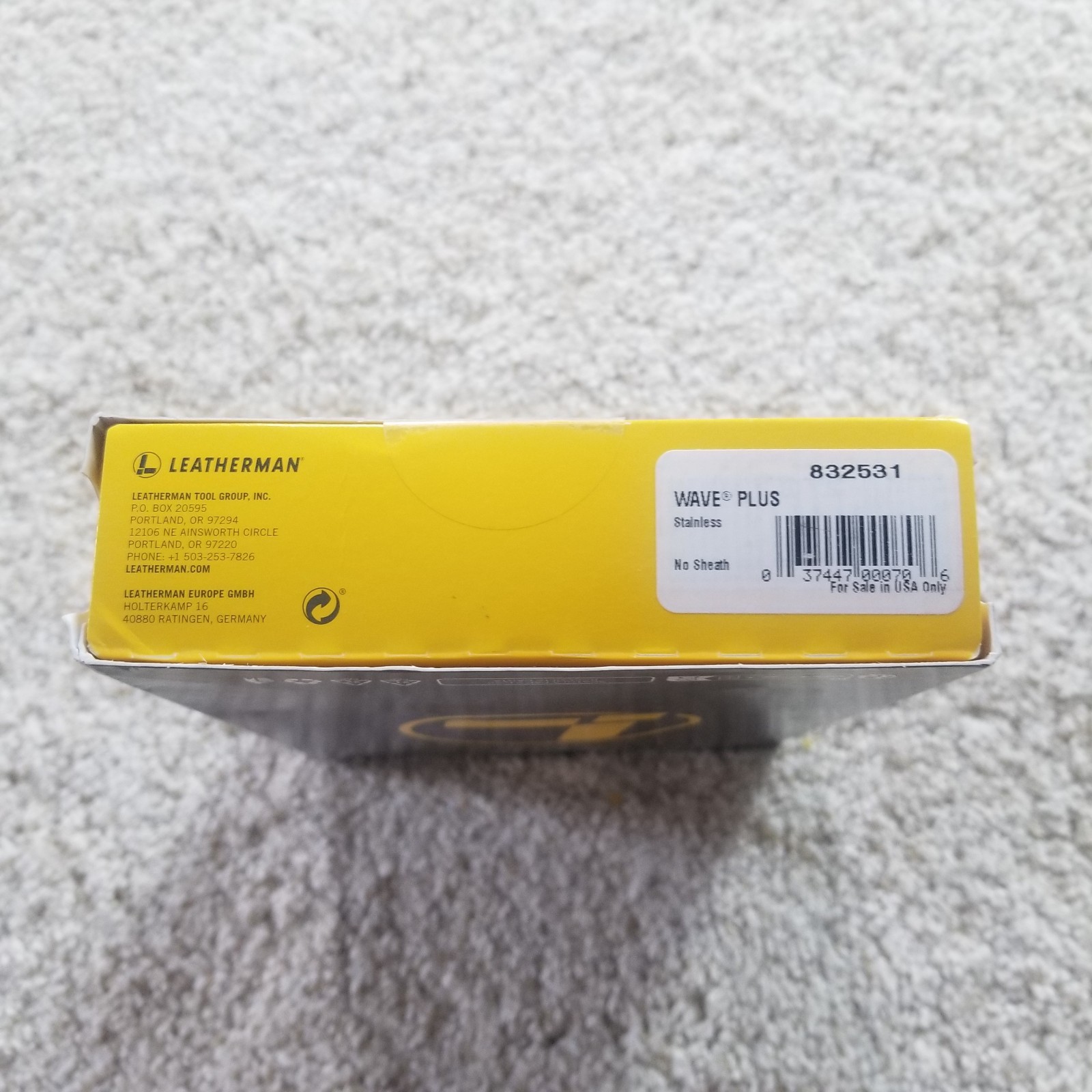 BRAND NEW NIB Leatherman Wave + Plus 18 In 1 Multi Tool 832531 Stainless Steel