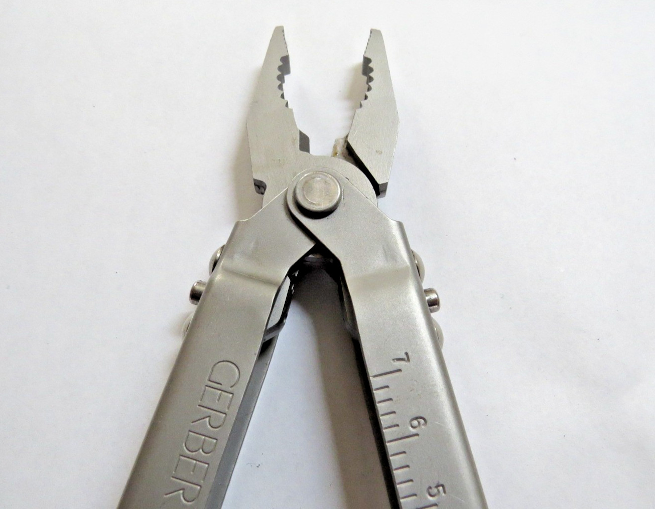 Vintage Stainless Gerber MP600 Blunt Nose Multi Plier Folding Tool No Plastic
