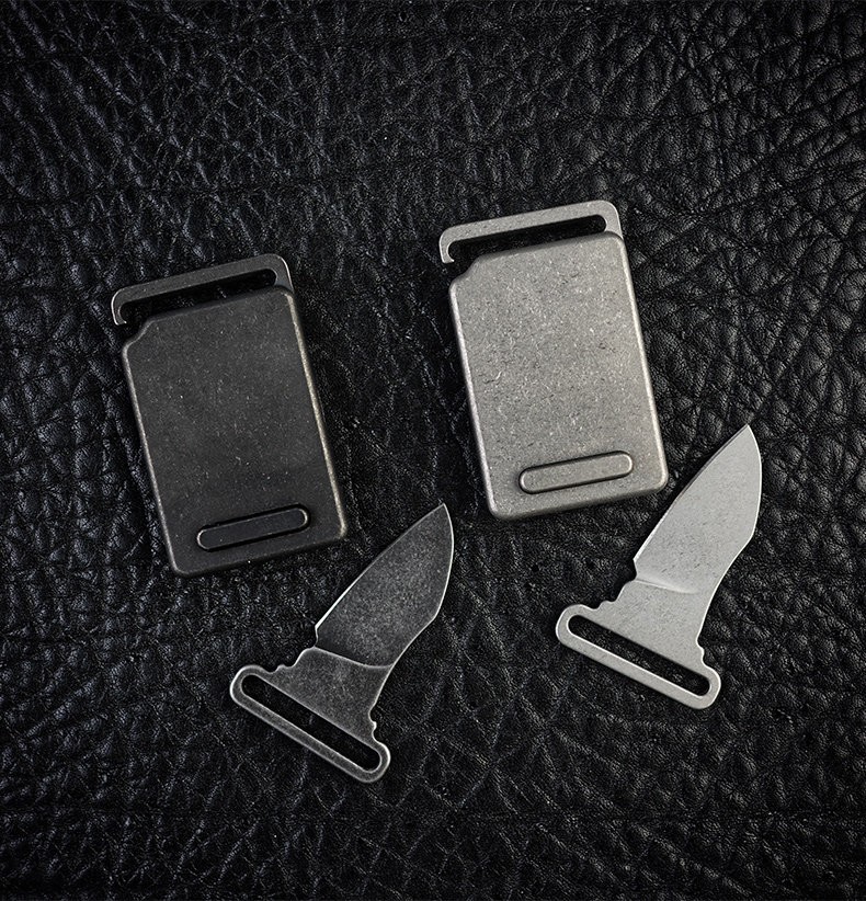 Titanium alloy Belt buckle EDC Portable Tool for Survival Suitable for 25mm belt