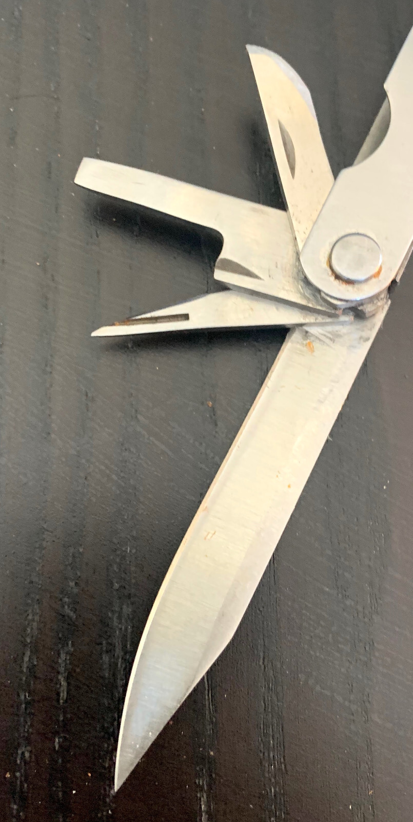 Vintage KC Professional No. 95121 Stainless Steel Multi Tool With Sheath