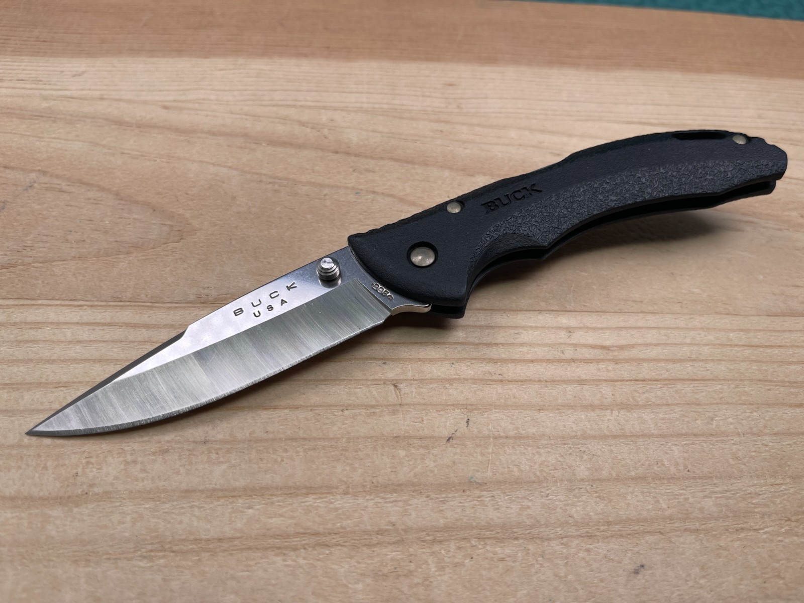 Buck USA 285 Bantam Black Folding Pocket Knife (2013)